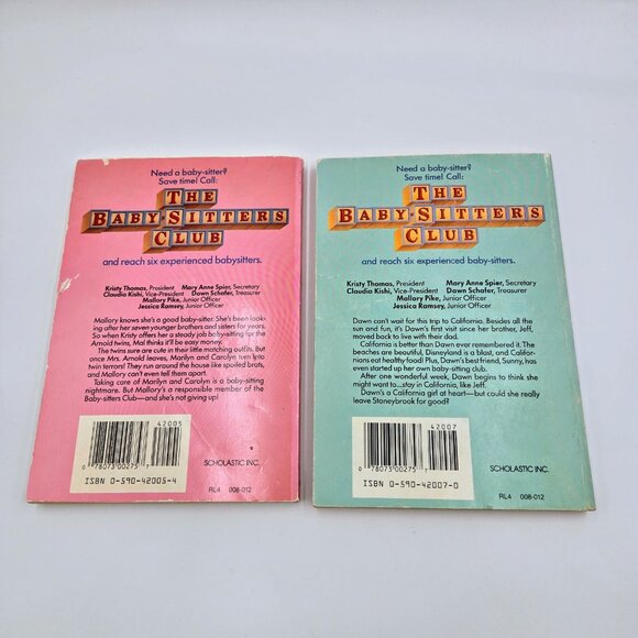 The Babysitters Club Books Lot Of 6 #21, 23, 36, 40, 47, 54 Read - Picture 3 of 16